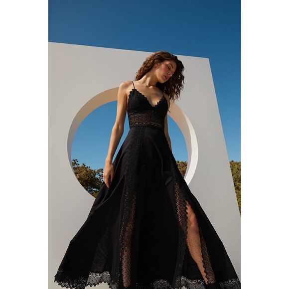 Charo Ruiz Brenda Long Dress black XL - Picture 6 of 13